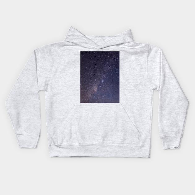 Purple Galaxy Kids Hoodie by NewburyBoutique